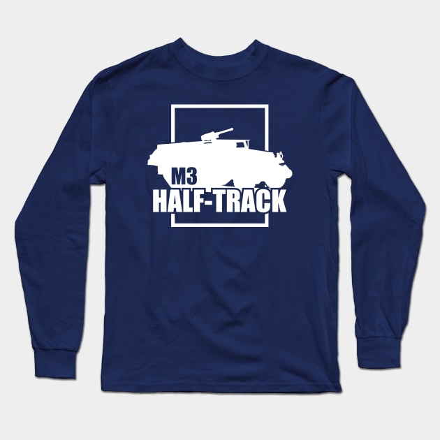 M3 Half-track Long Sleeve T-Shirt by TCP